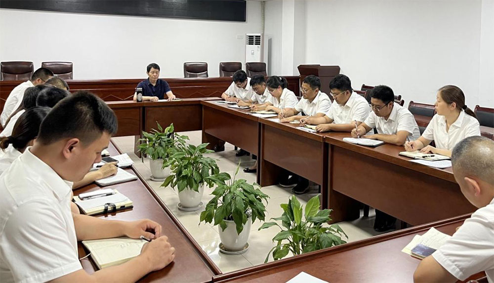 城建投公司召開全體員工大會暨安全生產、保密工作會議?