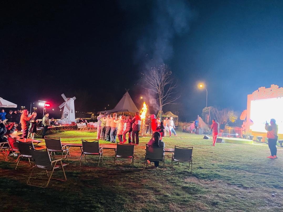 南溪南春夜尋芳：篝火為引，點(diǎn)亮鄉(xiāng)村之旅